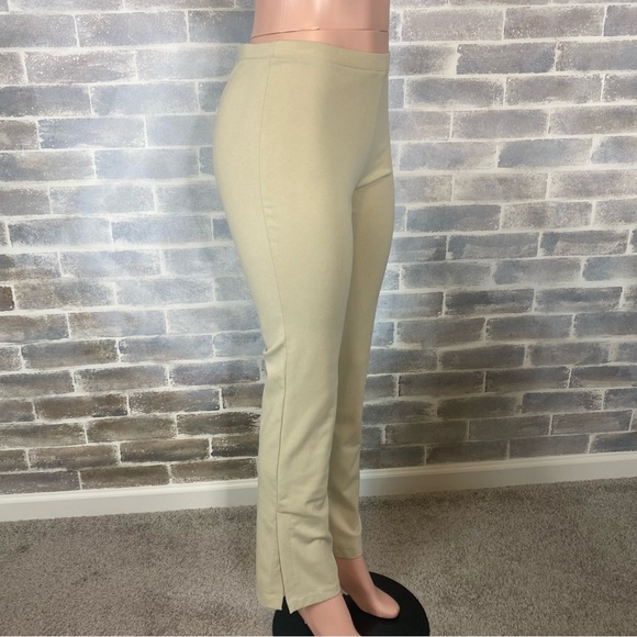 Never Worn Vintage Express Pull On Slacks with Slit outer Ankles Boot Cut Small - Picture 4 of 10